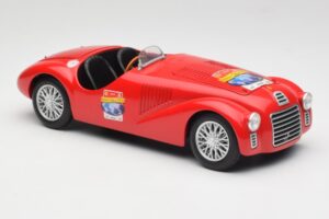 Ferrari 166 MM Barchetta Roșu Hot Wheels 1:18 B6054 Metal - imaginea 6 din 8