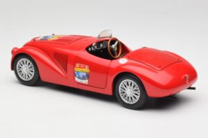 Ferrari 166 MM Barchetta Roșu Hot Wheels 1:18 B6054 Metal - imaginea 7 din 8