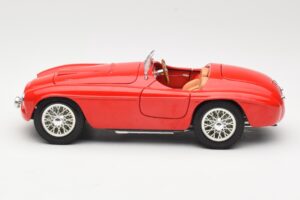 Ferrari 166 MM Barchetta Roșu Hot Wheels 1:18 B6054-1 Metal - imaginea 4 din 8