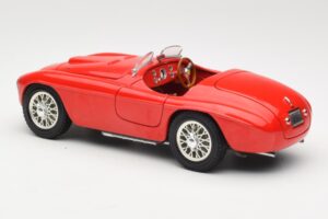 Ferrari 166 MM Barchetta Roșu Hot Wheels 1:18 B6054-1 Metal - imaginea 7 din 8