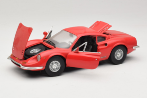Ferrari Dino 246 GT Roșu Anson 1:18 303597 Metal - imaginea 2 din 8