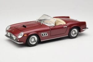 Ferrari 250 GT California Spider LWB Roșu Închis Hot Wheels 1:18 25727 Metal