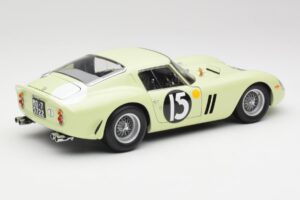 Ferrari 250 GTO #15 S. Moss / I. Ireland Goodwood Tourist Trophy Winner 1962 Kyosho 1:18 08438C Metal - imaginea 3 din 8