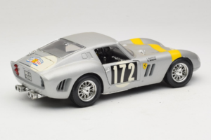 Ferrari 250 GTO #172 L. Bianchi / G. Berger Tour de France 1962 Argintiu Ediție Limitată Bburago 1:18 3011-S1 Metal - imaginea 3 din 8