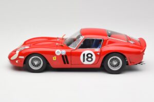 Ferrari 250 GTO #18 P. Rodriguez Daytona Continental 3 Hours Winner 1963 Kyosho 1:18 08438F Metal - imaginea 4 din 8