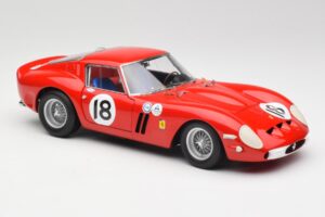 Ferrari 250 GTO #18 P. Rodriguez Daytona Continental 3 Hours Winner 1963 Kyosho 1:18 08438F Metal - imaginea 6 din 8
