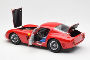 Ferrari 250 GTO #24 J. Blaton / G. Langlois 2nd 24 Hours of Le Mans 1963 Kyosho 1:18 08432C Metal - imaginea 5 din 8