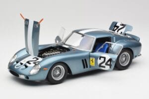 Ferrari 250 GTO #24 P. Rodriguez 12 Hours of Sebring GT3.0 Winner 1962 Kyosho 1:18 08438D Metal - imaginea 2 din 8