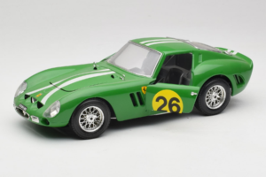 Ferrari 250 GTO #26 Verde Dungi Albe 1962 Bburago 1:18 3011-G3 Metal - imaginea 2 din 8