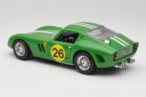 Ferrari 250 GTO #26 Verde Dungi Albe 1962 Bburago 1:18 3011-G3 Metal - imaginea 7 din 8