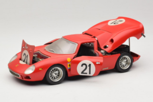 Ferrari 250 LM #21 M. Gregory / J. Rindt 24 Hours of Le Mans 1965 Bburago 1:18 3033-P2 Metal - imaginea 2 din 8