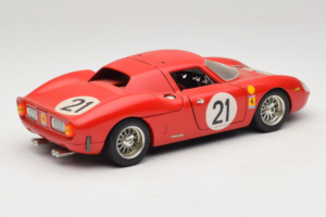 Ferrari 250 LM #21 M. Gregory / J. Rindt 24 Hours of Le Mans 1965 Bburago 1:18 3033-P2 Metal - imaginea 3 din 8