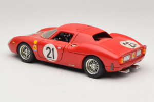 Ferrari 250 LM #21 M. Gregory / J. Rindt 24 Hours of Le Mans 1965 Bburago 1:18 3033-P2 Metal - imaginea 7 din 8