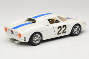 Ferrari 250 LM #22 Alb 1965 Bburago 1:18 3333-W1 Metal - imaginea 3 din 8