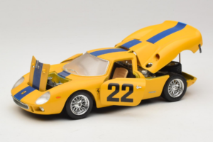 Ferrari 250 LM #22 Galben 1965 Bburago 1:18 3333-Y1 Metal - imaginea 2 din 8