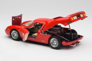 Ferrari 250 Le Mans Roșu Bburago 1:18 3033 Metal - imaginea 5 din 8