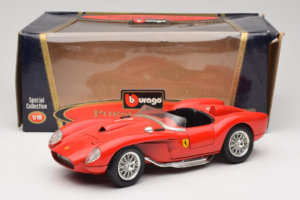 Ferrari 250 Testa Rossa #14 Roșu Replacement Box 1957 Bburago 1:18 3007-R1 Metal - imaginea 8 din 8