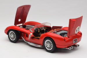 Ferrari 250 Testa Rossa #17 Roșu 1957 Bburago 1:18 3007-R4 Metal - imaginea 5 din 8