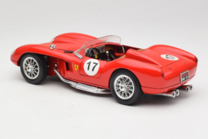 Ferrari 250 Testa Rossa #17 Roșu 1957 Bburago 1:18 3007-R4 Metal - imaginea 7 din 8