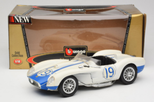 Ferrari 250 Testa Rossa #19 Alb Replacement Box 1957 Bburago 1:18 3007-R5 Metal - imaginea 8 din 8