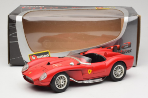 Ferrari 250 Testa Rossa #4 Roșu Replacement Box 1957 Bburago 1:18 3007-R6 Metal - imaginea 8 din 8