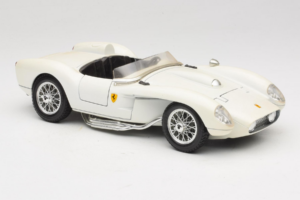 Ferrari 250 Testa Rossa Alb Replacement Box Bburago 1:18 3007-R3 Metal - imaginea 6 din 8