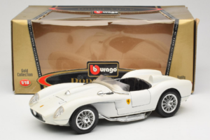 Ferrari 250 Testa Rossa Alb Replacement Box Bburago 1:18 3007-R3 Metal - imaginea 8 din 8