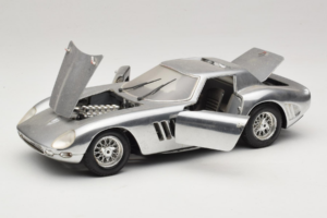 Ferrari 275 GTB Chrome Argintiu Guiloy 1:18 B004 Metal - imaginea 2 din 8