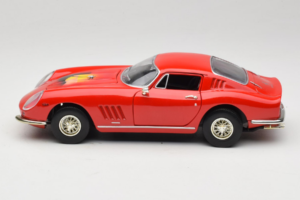 Ferrari 275 GTB/4 Roșu Cu Palmier pe Capotă ERTL 1:18 7483-P1 Metal - imaginea 4 din 8