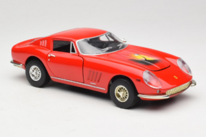 Ferrari 275 GTB/4 Roșu Cu Palmier pe Capotă ERTL 1:18 7483-P1 Metal - imaginea 6 din 8