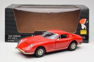 Ferrari 275 GTB/4 Rosso Corsa ERTL 1:18 7483 Metal - imaginea 8 din 8
