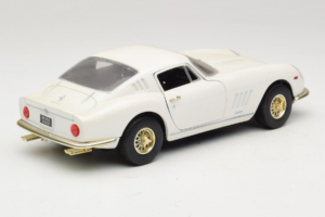 Ferrari 275 GTB/4 Alb ERTL 1:18 7493 Metal - imaginea 3 din 8