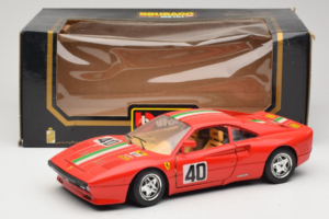 Ferrari 288 GTO #40 Roșu Steag Italian 1984 Bburago 1:18 3027-P1 Metal - imaginea 8 din 8