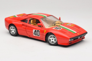Ferrari 288 GTO #40 Roșu Steag Italian 1984 Bburago 1:18 3027-P1 Metal - imaginea 6 din 8