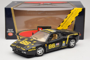Ferrari 288 GTO #86 Negru Ediție Limitată 1984 Bburago 1:18 3027-B1 Metal - imaginea 8 din 8