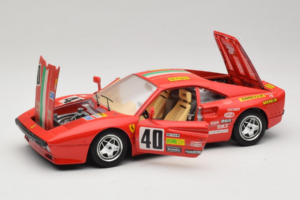 Ferrari 288 GTO Rally #40 Roșu 1986 Bburago 1:18 3057-P1 Metal - imaginea 2 din 8