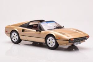 Ferrari 308 GTS Auriu Ediție Limitată Norev 1:18 187932 Metal - imaginea 4 din 6