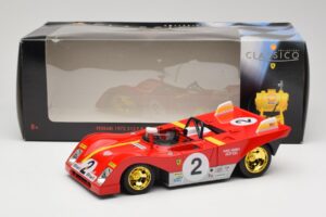 Ferrari 312 PB #2 Scuderia Ferrari World Sportscar Championship 1972 Shell 1:18 Shell001 Metal - imaginea 8 din 8