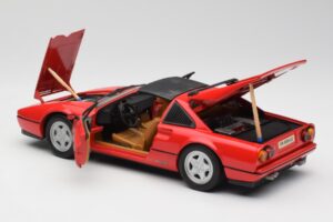 Ferrari 328 GTS Roșu Anson 1:18 TY11078 Metal - imaginea 5 din 8