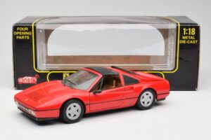 Ferrari 328 GTS Roșu Anson 1:18 TY11078 Metal - imaginea 8 din 8