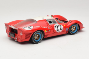 Ferrari 330 P4 #22 Scuderia Filipinetti Poor Condition 1967 Revell 1:18 48825-P1 Metal - imaginea 3 din 8