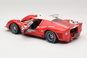 Ferrari 330 P4 #22 Scuderia Filipinetti Poor Condition 1967 Revell 1:18 48825-P1 Metal - imaginea 5 din 8
