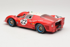 Ferrari 330 P4 #22 Scuderia Filipinetti Poor Condition 1967 Revell 1:18 48825-P1 Metal - imaginea 7 din 8