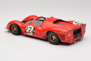 Ferrari 330 P4 #224 Roșu 1967 Revell 1:18 48825-P2 Metal - imaginea 6 din 7