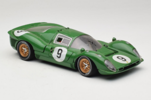 Ferrari 330 P4 #9 Verde Spa-Francorchamps 1967 Eagles Race 1:18 41007 Metal - imaginea 6 din 8