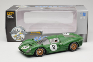 Ferrari 330 P4 #9 Verde Spa-Francorchamps 1967 Eagles Race 1:18 41007 Metal - imaginea 8 din 8