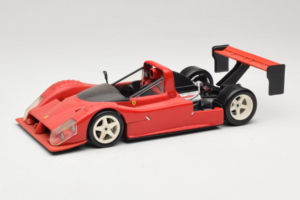 Ferrari 333 SP Roșu Cu Jante Albe Hot Wheels 1:18 29230 Metal - imaginea 2 din 8