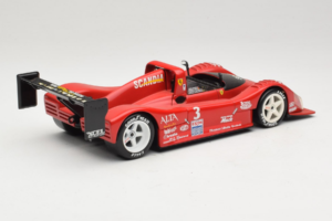 Ferrari 333 SP Scandia #3 Evans / Velez 2000 Hot Wheels 1:18 29230-P1 Metal - imaginea 3 din 8