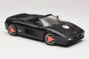 Ferrari 348 Spider Negru Mira 1:18 6181 Metal - imaginea 6 din 8