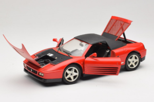 Ferrari 348 Spider Roșu Mira 1:18 6180 Metal - imaginea 2 din 8